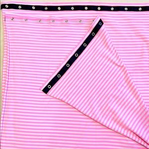 Lululemon vinyasa scarf - striped hot pink & white